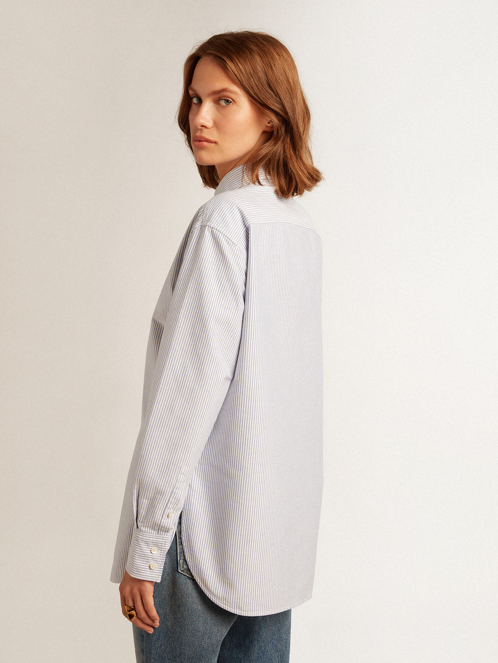Women's striped shirt| Golden Goose