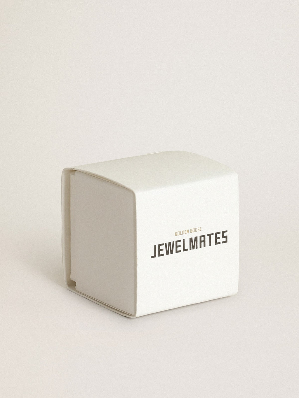 Band ring in antique silver color| Golden Goose