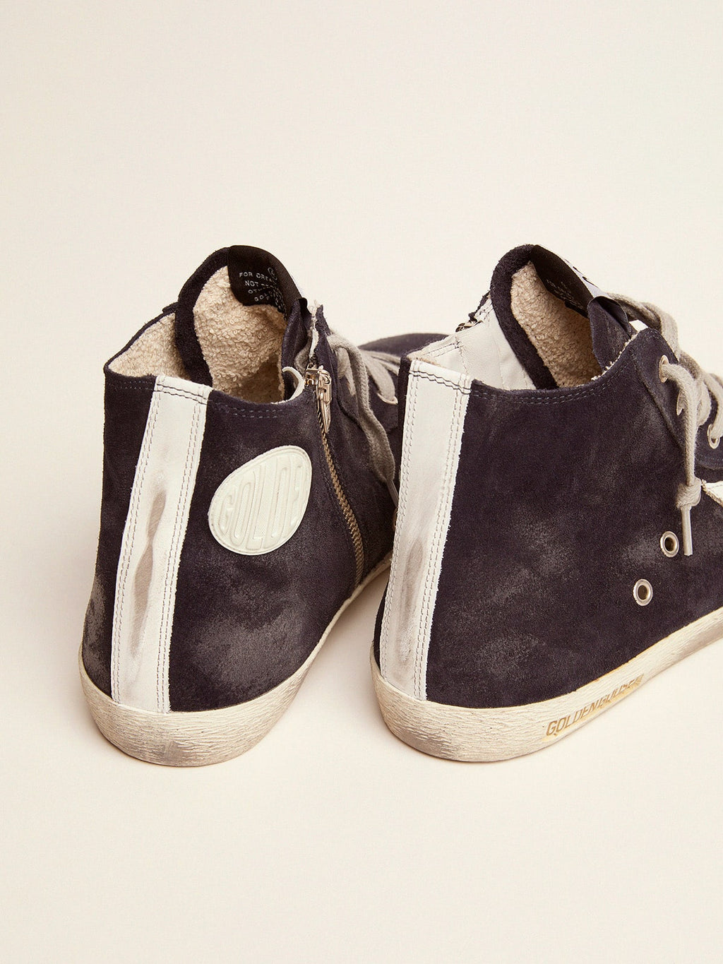 Francy sneakers in leather with leather star and heel tab| Golden Goose