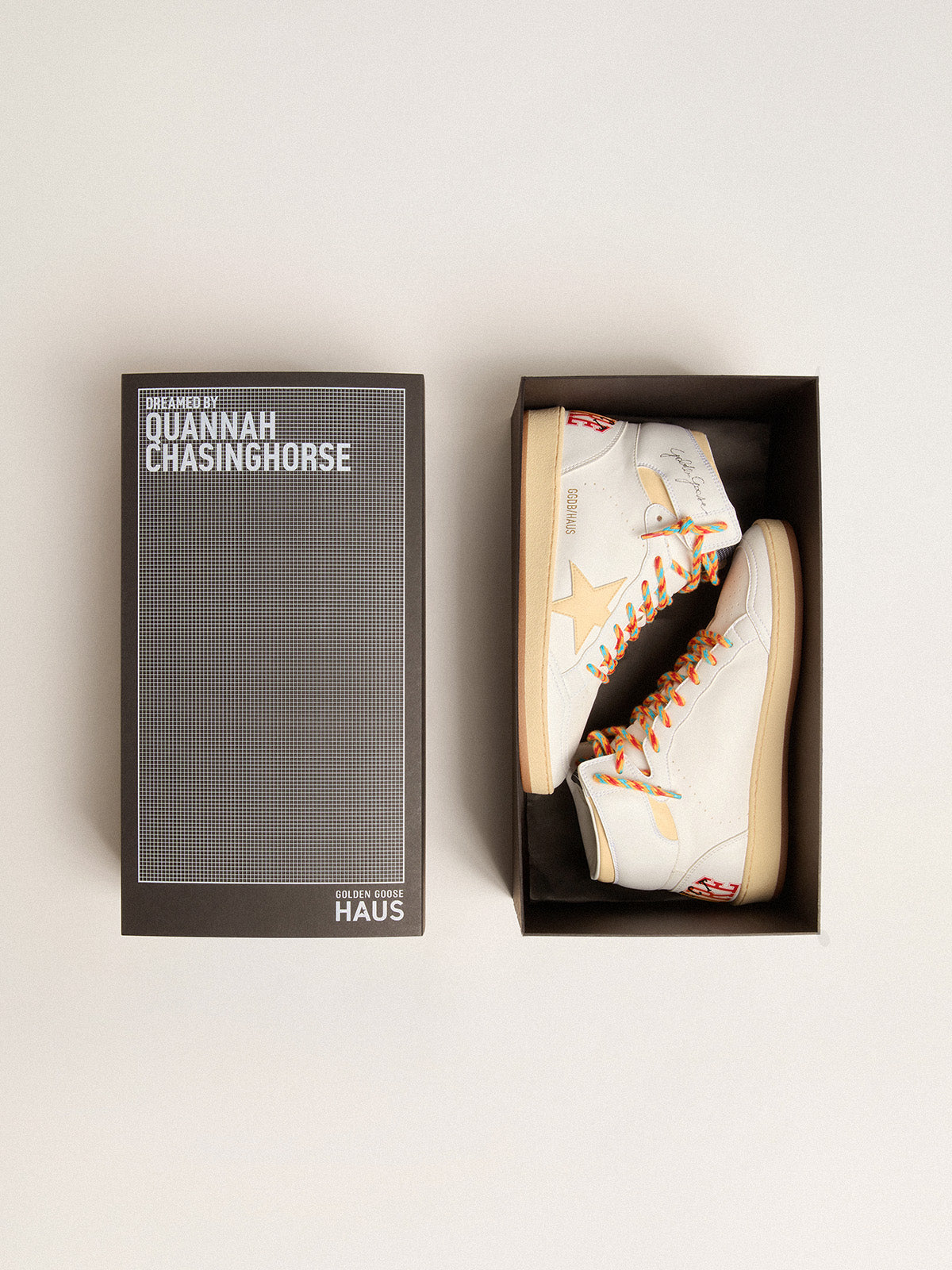 Women's Exclusive HAUS of Dreamers Sky-Star in bio-based material| Golden Goose