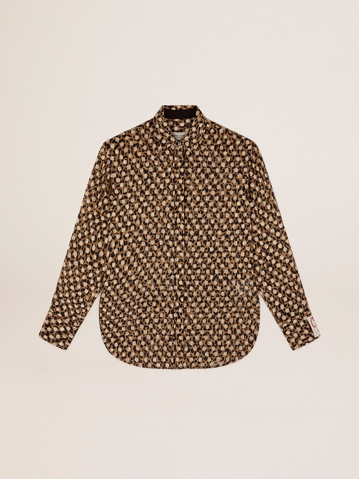 Women's animal print shirt| Golden Goose