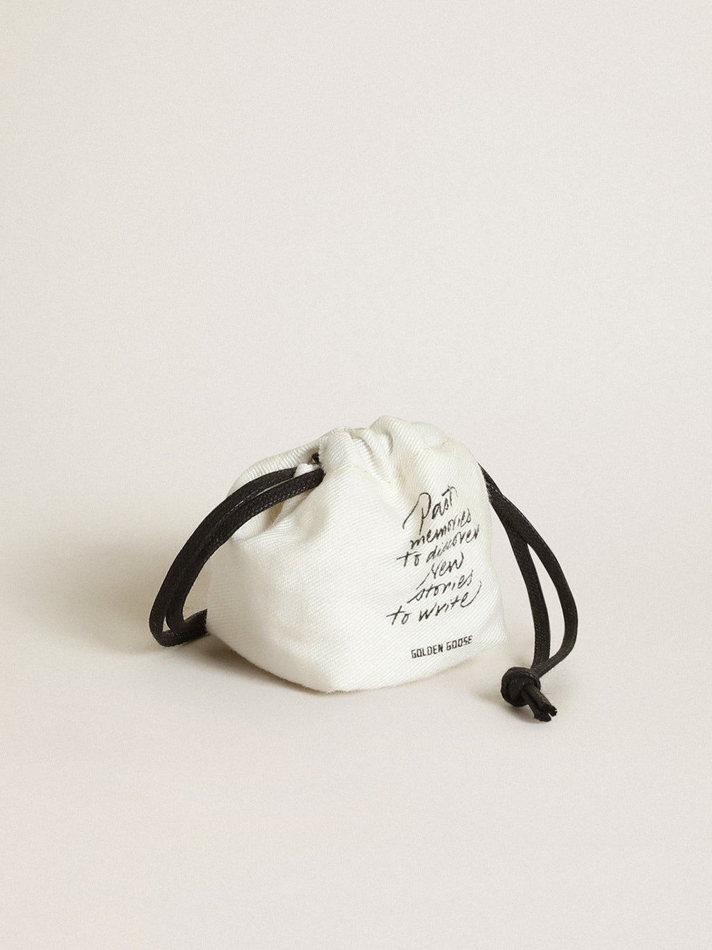 Men's silver color square ring| Golden Goose