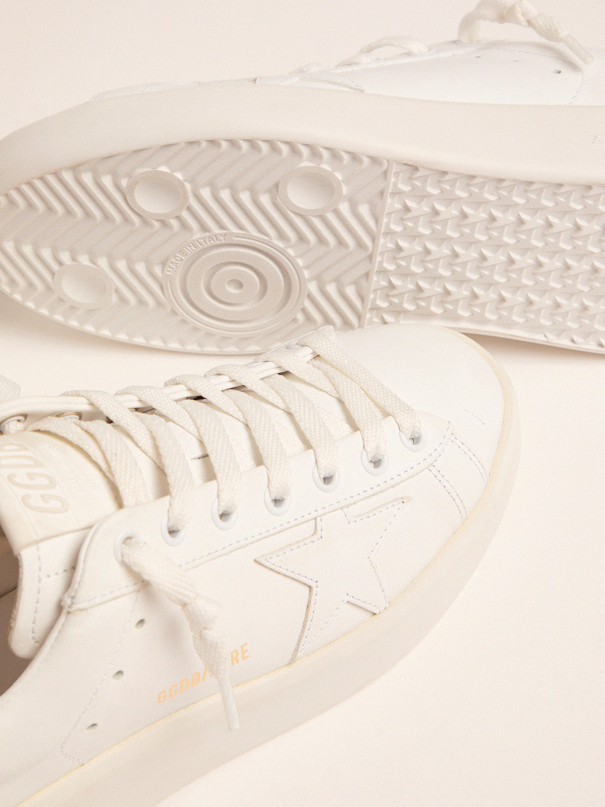 Women's Purestar sneakers with gold-coloured heel tab| Golden Goose