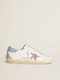 Super-Star LTD with multicolor glitter star and suede heel tab| Golden Goose