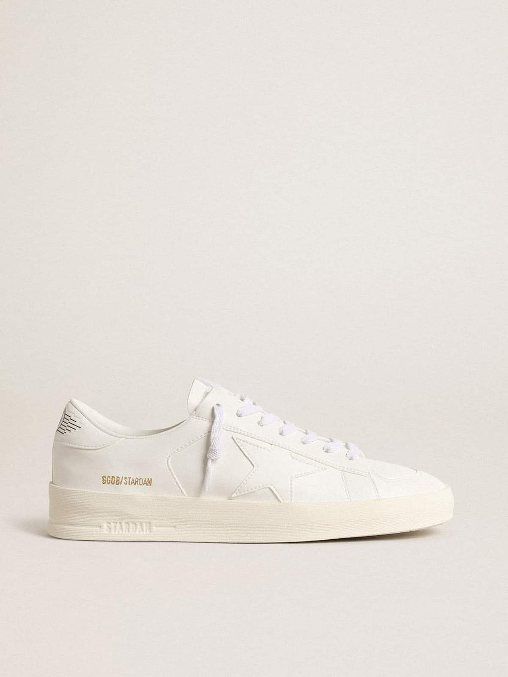 Women's bio-based Stardan with white star and heel tab| Golden Goose