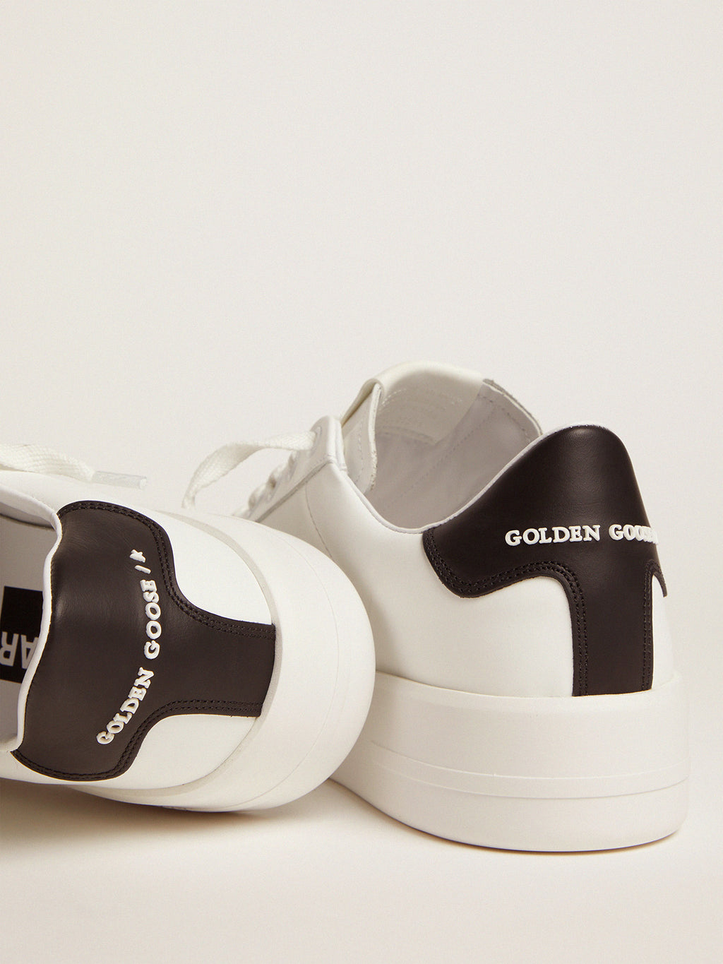 Women's Purestar with black heel tab| Golden Goose