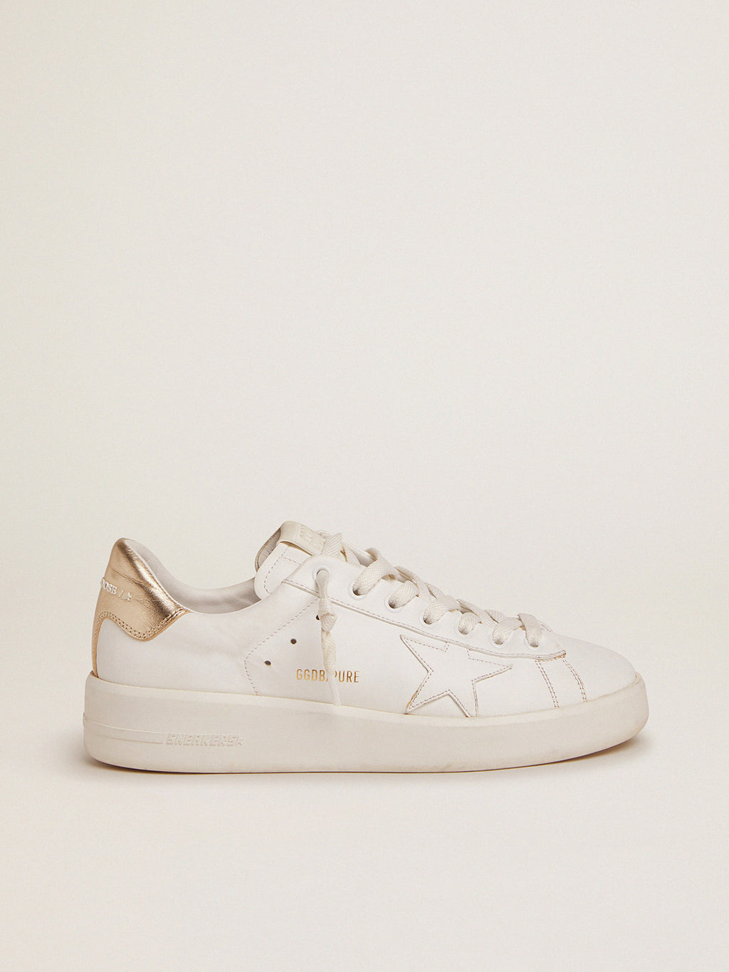 Women's Purestar sneakers with gold-coloured heel tab| Golden Goose
